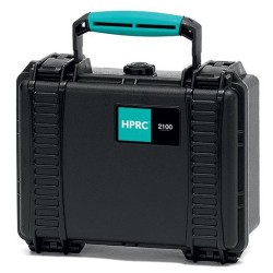 Kufer HPRC 2100C z gąbką -czarny, niebieski uchwyt