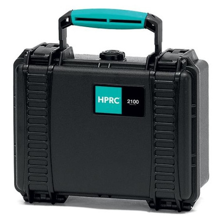 Kufer HPRC 2100C z gąbką -czarny, niebieski uchwyt