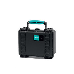 Kufer HPRC 2100E pusty - czarny, niebieski uchwyt