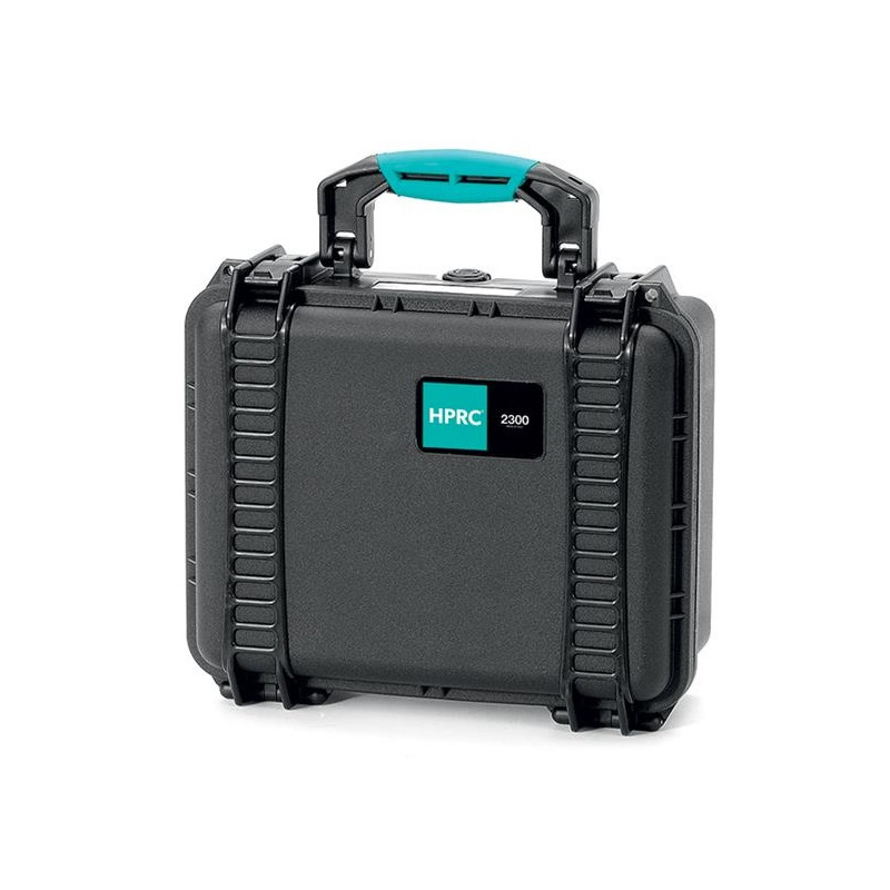 Kufer HPRC 2300E pusty - czarny, niebieski uchwyt