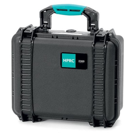 Kufer HPRC 2300E pusty - czarny, niebieski uchwyt