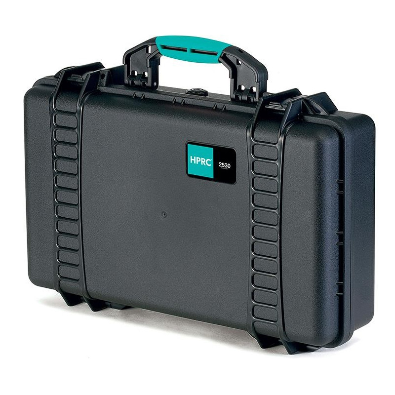 Kufer HPRC 2530C z gąbką -czarny, niebieski uchwyt