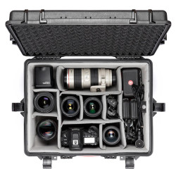 Kufer HPRC 2600 z second skin - niebieski uchwyt