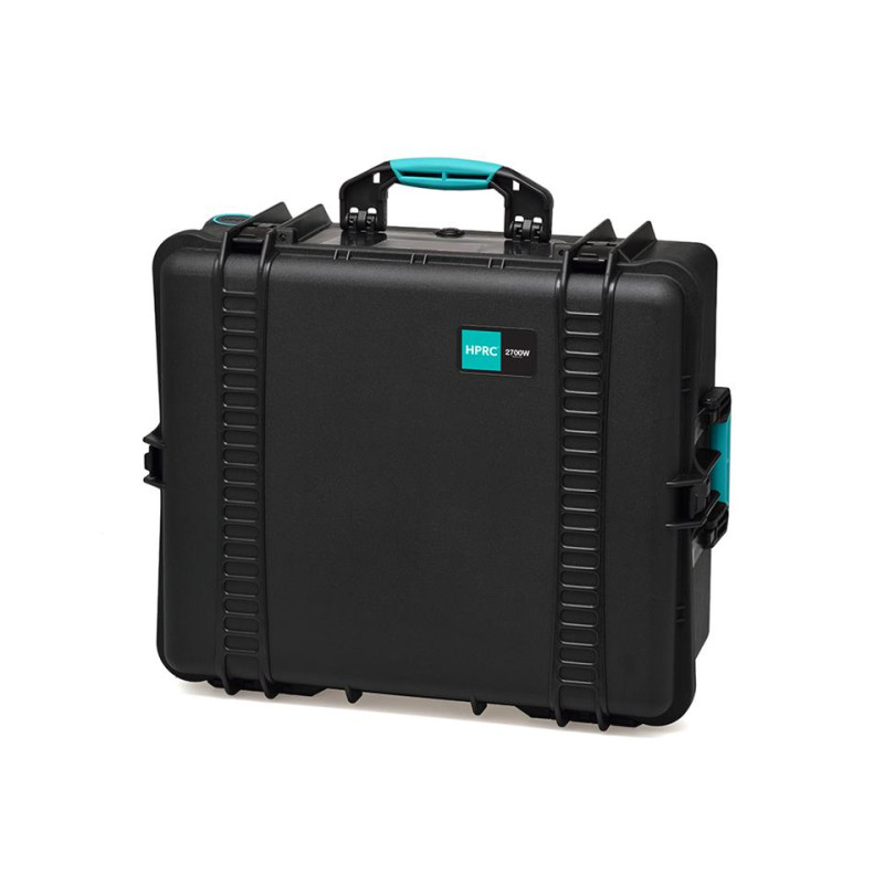 Kufer HPRC 2700WC z gąbką i kółkami - czarny