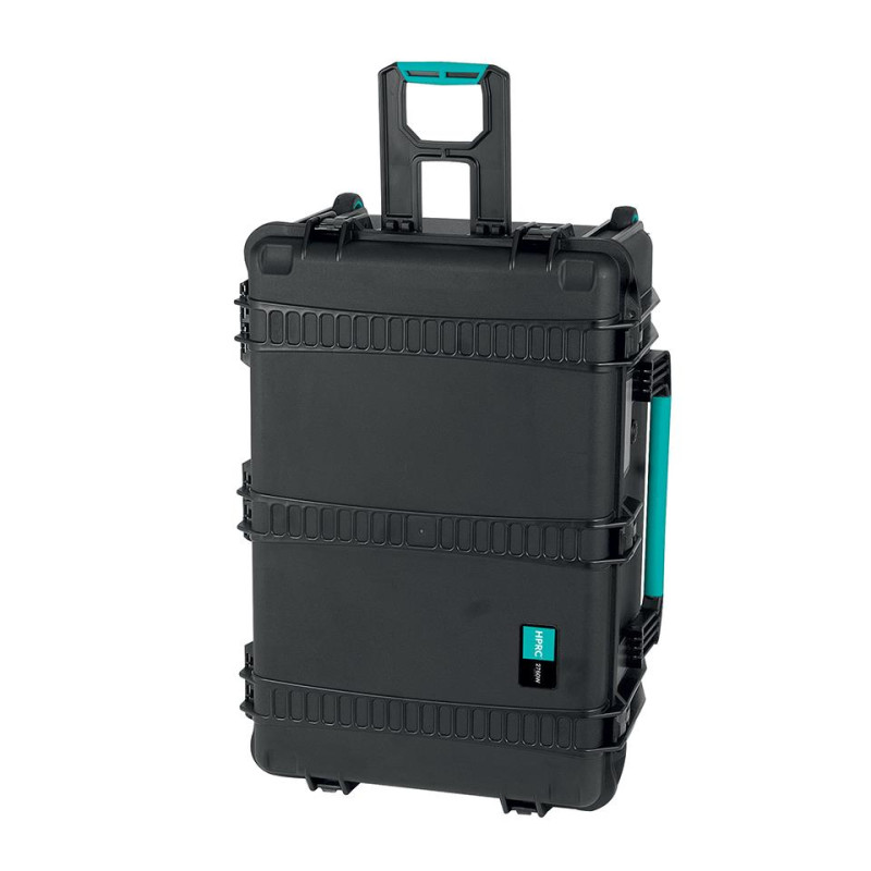 Kufer HPRC 2760WC z gąbką i 4 kółkami - czarny