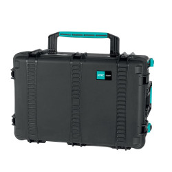 Kufer HPRC 2760WC z gąbką i 4 kółkami - czarny