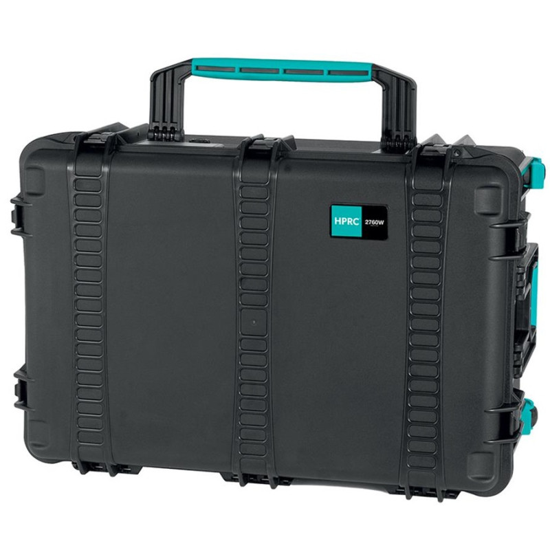 Kufer HPRC 2760WE pusty z 4 kółkami - czarny