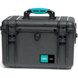 Kufer HPRC 4100E pusty - czarny, niebieski uchwyt