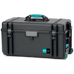 Kufer HPRC 4300WE pusty z kółkami - czarny