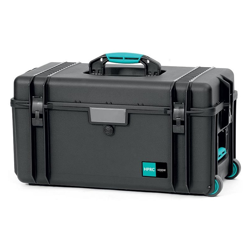 Kufer HPRC 4300WE pusty z kółkami - czarny