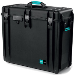 Kufer HPRC 4800W pusty z kółkami - czarny