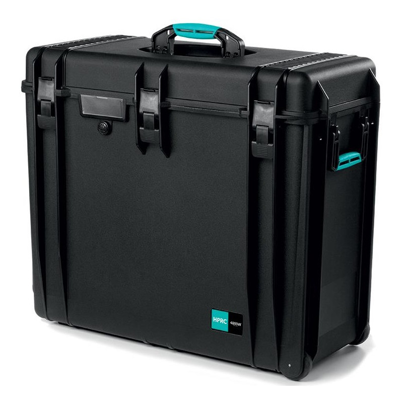 Kufer HPRC 4800W pusty z kółkami - czarny