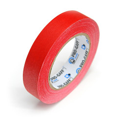 Taśma PROGAFF materiałowa,mat. czerwona24mmx22,8m
