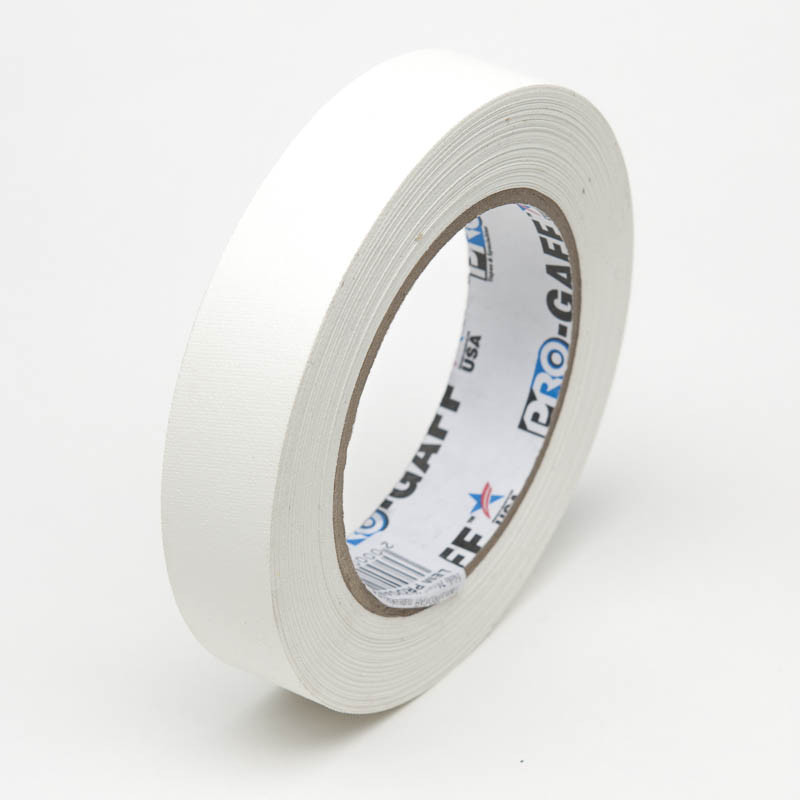 Taśma PROGAFF materiałowa,matowa biała 24mmx22,8m