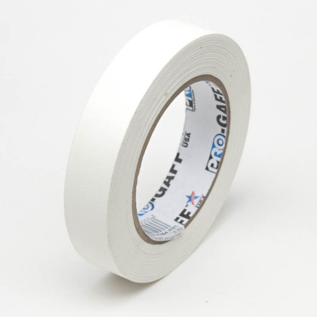Taśma PROGAFF materiałowa,matowa biała 24mmx22,8m