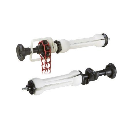 Podnośnik do teł z łańcuchem metalowym