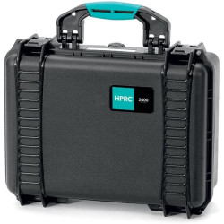 Kufer HPRC 2400E pusty -  czarny niebieski uchwyt