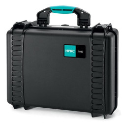 Kufer HPRC 2460E pusty - czarny niebieski uchwyt