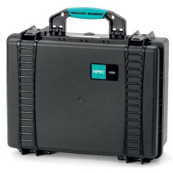 Kufer HPRC 2500E pusty - czarny niebieski uchwyt