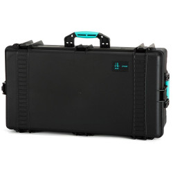 Kufer HPRC 2745WC z gąbką - czarny niebieski uchwy