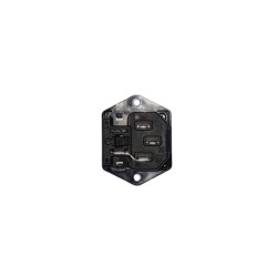Część serwisowa POWER AC MALE OUTLET+FUSE SRX