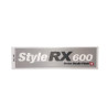 Naklejka Style RX 600 NEW