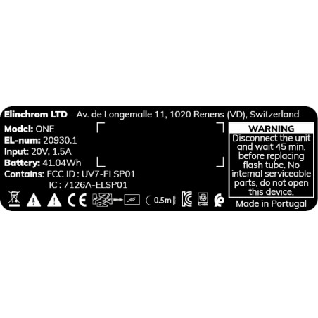 ONE Product Label