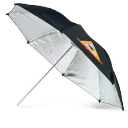 Parasol 45"/114cm srebrny