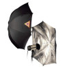 Parasol 45"/114cm srebrny
