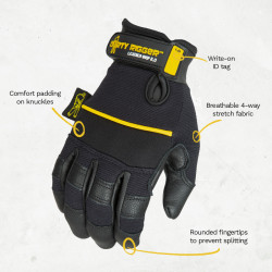 Rękawice DIRTYRIGGER LEATHER 3.0 FullHanded XL11,5