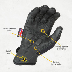 Rękawice DIRTYRIGGER LEATHER 3.0 FullHanded XL11,5