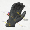 Rękawice DIRTYRIGGER LEATHER 3.0 FullHanded XL11,5