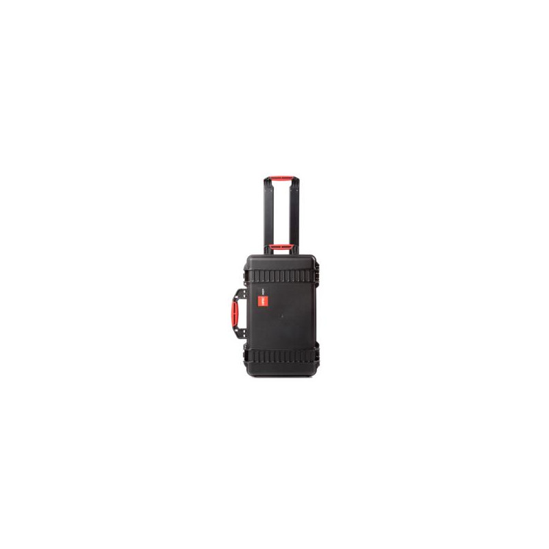 Kufer HPRC 2550WC z gąbką i kółkami - czerwony