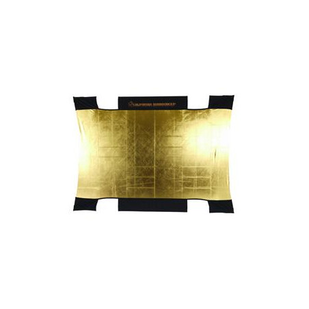 Tkanina MINI złota / biała 90x125cm Sunbounce