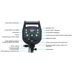Zestaw ELC PRO HD 500/500 - Dual Monolight Kit